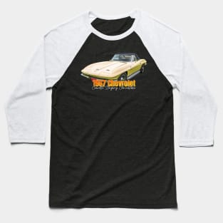 1967 Chevrolet Corvette Stingray Convertible Baseball T-Shirt